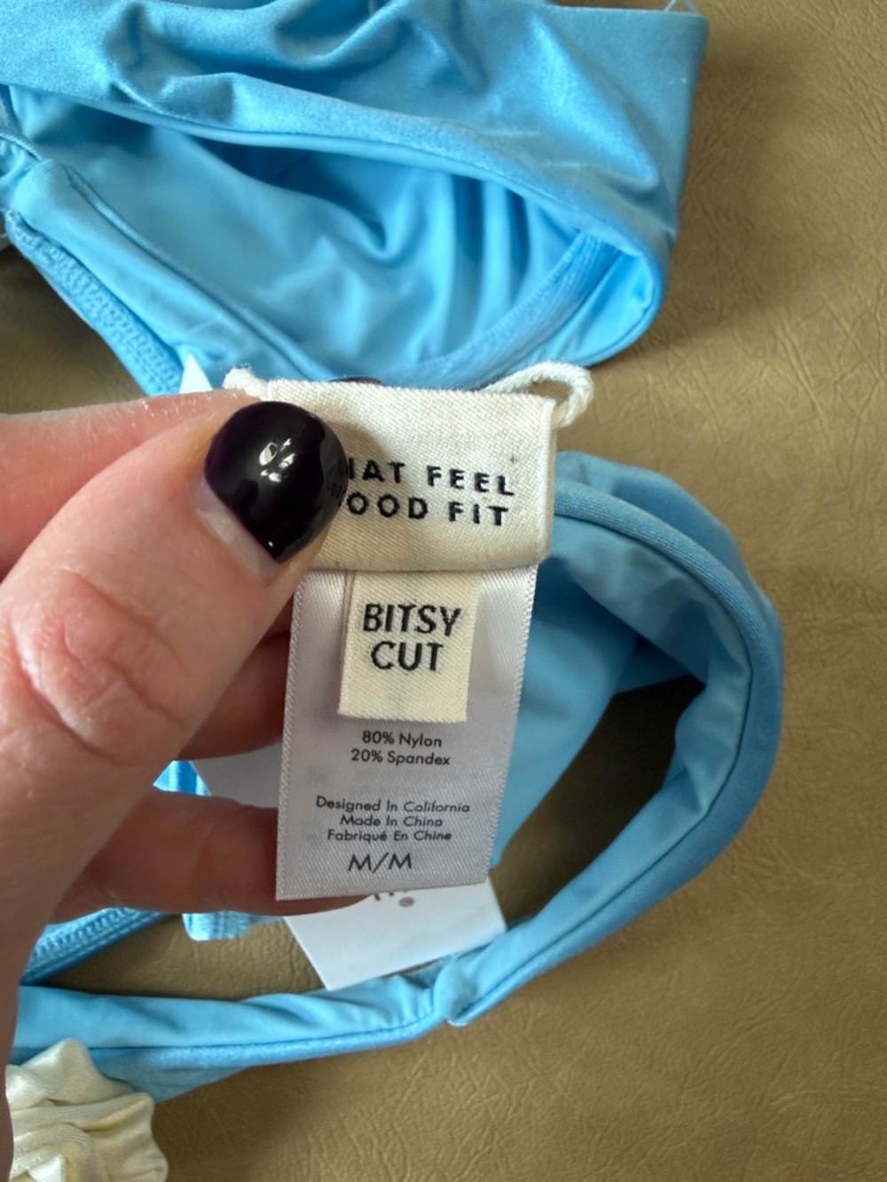 BNWT L*Space Stella Rose Appliqué Bikini - Picture 10 of 12